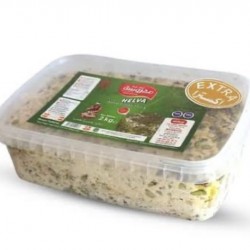 حلاورة مهروسة 2 كغ × 6   اخوان 