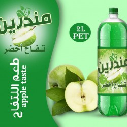 مندرين تفاح 2 ليتر * 6