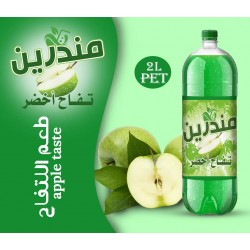 مندرين تفاح 2 ليتر * 6
