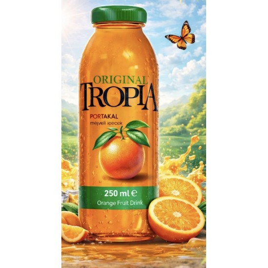 عصير تروبا برتقال * 12 صغير
