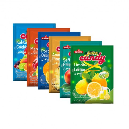 عصير كاندي نكهات مشكلة  * 24