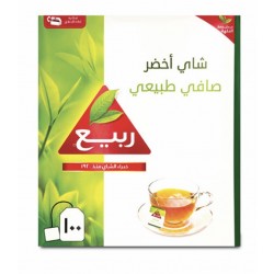 شاي الربيع اخضر 100 ظرف