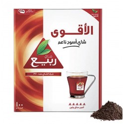 شاي الربيع اسود ناعم 100 ظرف