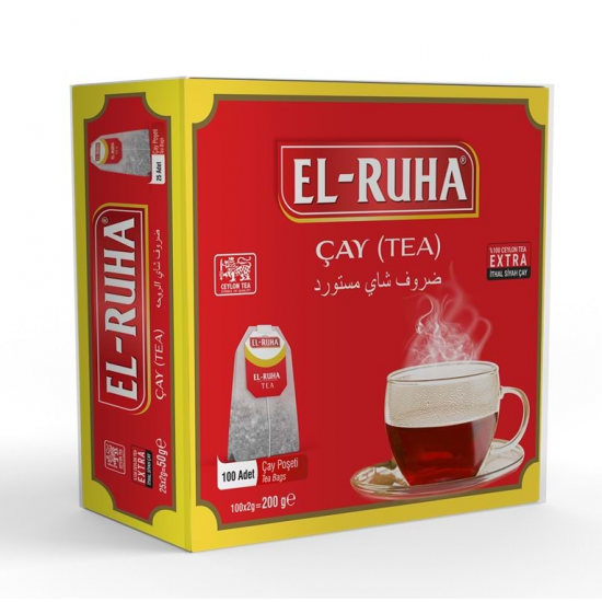 شاي الروحة 100 ظرف × 12