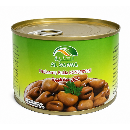 فول الصفوة حبة عريضة 400 غ × 24 