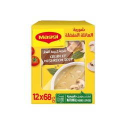 شوربة ماجي الاصلي بالفطر × 12
