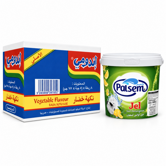 اندومي + معجون اخضر 1 كغ