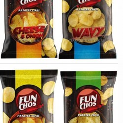 شيبس طبيعي ستاند 4 طرد × 48